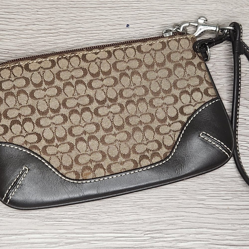 COACH Signature "C" Wristlet